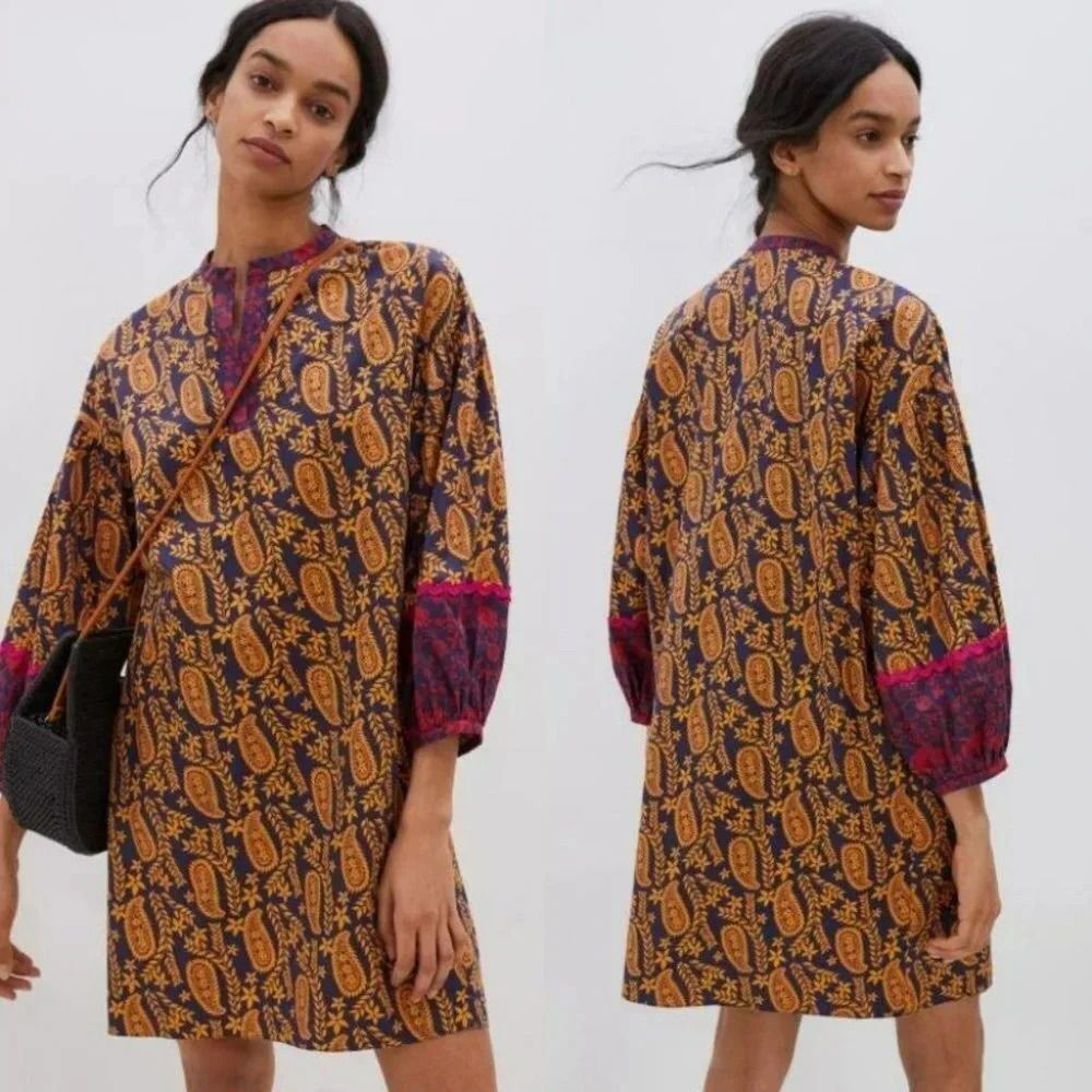 Anthropologie Sachin & Babi Celestine Tunic Dress Size Small Petite NWOT $168